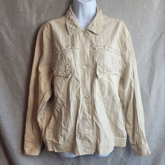 SAINT GERMAIN Vintage Button Down - Picture 1 of 12